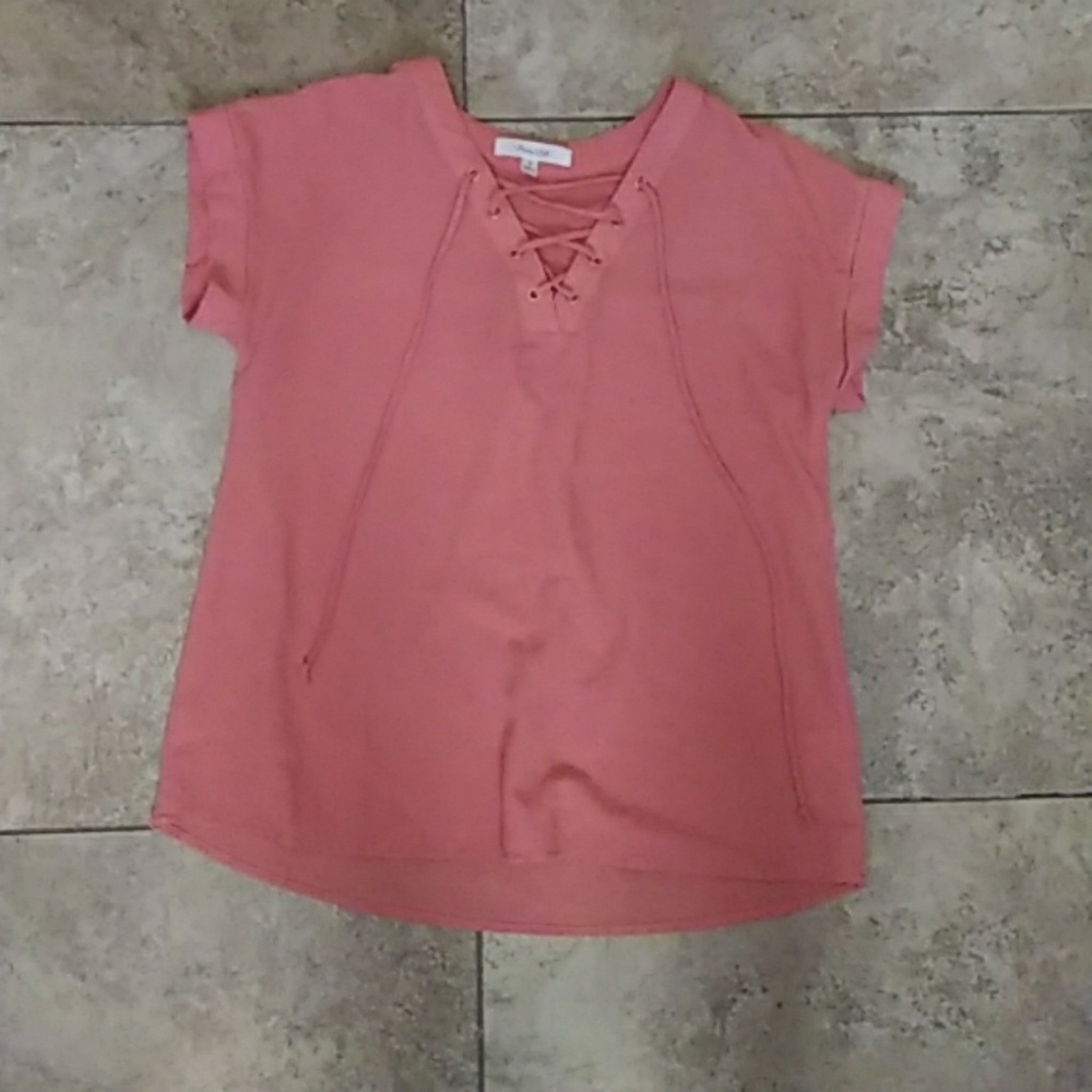 V neck summer t-shirt